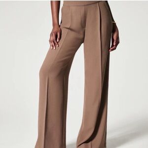 SPANX Tan Wide-Leg Women's Pants